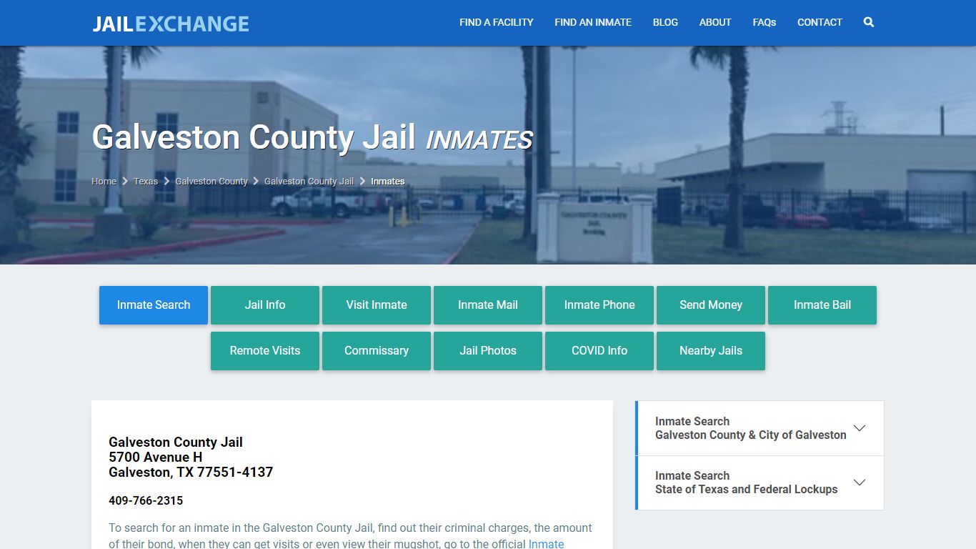 Galveston County Jail Inmates | Arrests | Mugshots | TX